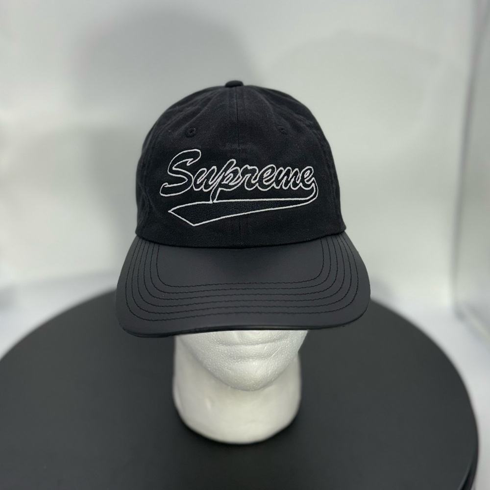 Supreme Hat Leather Visor